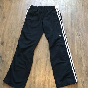 Black adidas clima lite sweatpants